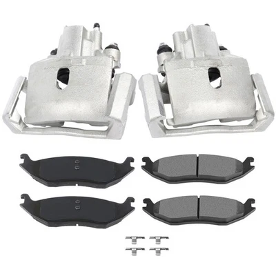 Pair Rear Brake Calipers And Ceramic Pads Fits DODGE DURANGO 2004 - 2009 - Image 1 of 4