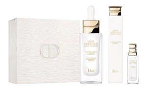 Dior Prestige Light-in-White Skincare set peeling lotion serum 3 Pc vanity BOX - Picture 1 of 5