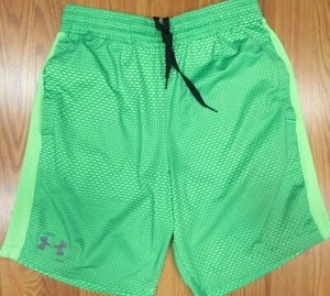 PANTALONES CORTOS UNDER ARMOUR HEATGEAR AJUSTADOS VERDE Y GRIS Talla MEDIANA, M - Imagen 1 de 4