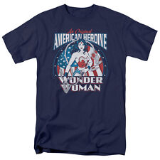 Wonder Woman American Heroine T-Shirt DC Comics Sizes S-3X NEW