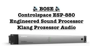 🔊 BOSE Controlspace ESP-880 Engineered Sound Processor Klang Prozessor Audio ✅ - Bild 1 von 24