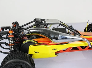 1Stück Automotive Metal Side Auspuffrohr für 1/5 Hpi RV King Motor Baja 5b SS Rc - Bild 1 von 15