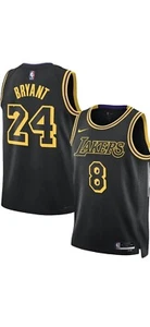 Nike Kobe Mamba Mentality LA Lakers City Edition Swingman Jersey Large BRAND NEW - Picture 1 of 4
