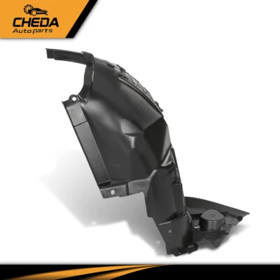 Черная передняя левая накладка на крыло со стороны водителя брызговик подходит для BMW X1 2012-2015 - Изображение 1 из 4