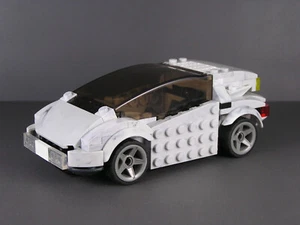Mega Bloks Halo NMPD Police Cruiser MOC Civilian Vehicle Car Mega Construx - Picture 1 of 2