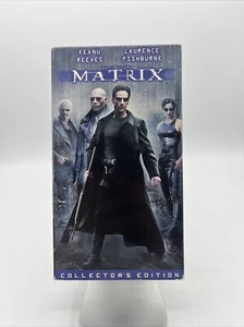 The Matrix Collector’s Edition VHS Keanu Reeves Free Ship - Picture 1 of 8