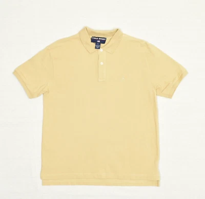 Рубашка Polo Sport Ralph Lauren с коротким рукавом однотонная хлопковая коричневая размер L пони - Изображение 1 из 4