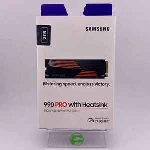 New Samsung M.2 990 Pro 2TB PCIe 4.0 NVMe SSD MZ-V9P2T0 - Afbeelding 1 van 3