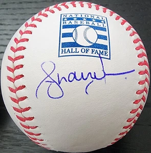 Andruw Jones Autographed HOF Baseball LOGO Beckett Witnessed - Picture 1 of 8