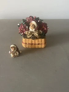 Longaberger EXKLUSIV Boyd's "Sparklebeary: Schatzkiste, gebraucht KLEINER CHIP! - Bild 1 von 14