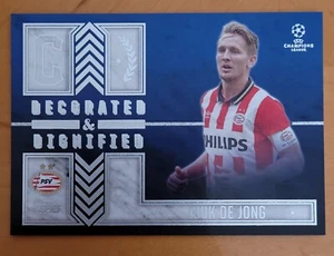 2015-16 TOPPS UEFA CHAMPIONS LEAGUE DECORADO Y DIGNO DD-LD LUUK DE-JONG - Imagen 1 de 2