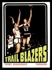 1972 Topps Basketball #143 Terry Dischinger EX/MT *d13