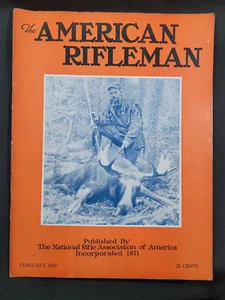 Vintage February 1929 American Rifleman Magazine Oversized Vtg Advertising 2 - Picture 1 of 17