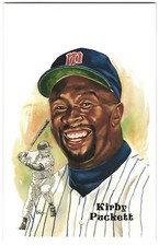 Kirby Puckett 1980 Perez-Steele Hall of Fame Series 15 Card     #251