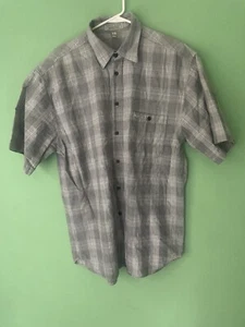 Guess Jeans Vintage Men's Short Sleeve Button Shirt Large - Picture 1 of 4