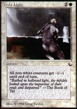 Italian Holy Light ~ Near Mint The Dark Foreign MTG Magic UltimateMTG White Card