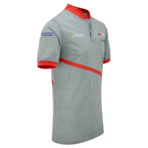 Camisa polo para hombre Toyota Gazoo Racing WRC - gris - stock del Reino Unido - vendedor del Reino Unido - Imagen 1 de 4