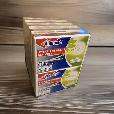 (10 Pack)  Diamond Strike Anywhere Matches Penny Matches Camping  320 Total New - Image 1 of 4