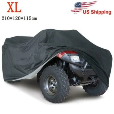XL черный УФ ATV Quad велосипед чехол для Honda FourTrax TRX 250 300 350 - Изображение 1 из 4