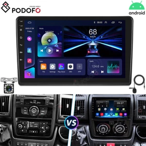 Android 13 Car Stereo For Fiat Ducato Peugeot Boxer Citroen Jumper GPS Navi +Kam - Picture 1 of 19