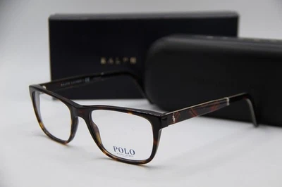 NUEVAS GAFAS RALPH LAUREN RL 2166 5003 NEGRAS TORTUGA AUTÉNTICAS CON ESTUCHE 56-19 Foto 1 de 4