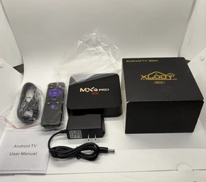Android TV Box XGODY MXQ Pro 4K Box Adattatore Telecomando Nuovo Scatola Aperta - Foto 1 di 22