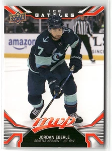 2022-23 Upper Deck MVP Jordan Eberle Ice Battles Seattle Kraken #53 - Afbeelding 1 van 2
