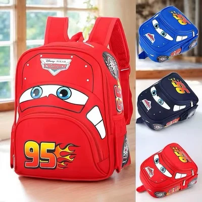 Disney Cars Lightning McQueen Rucksack Kinder wasserfest Schule Cartoon - Bild 1 von 4