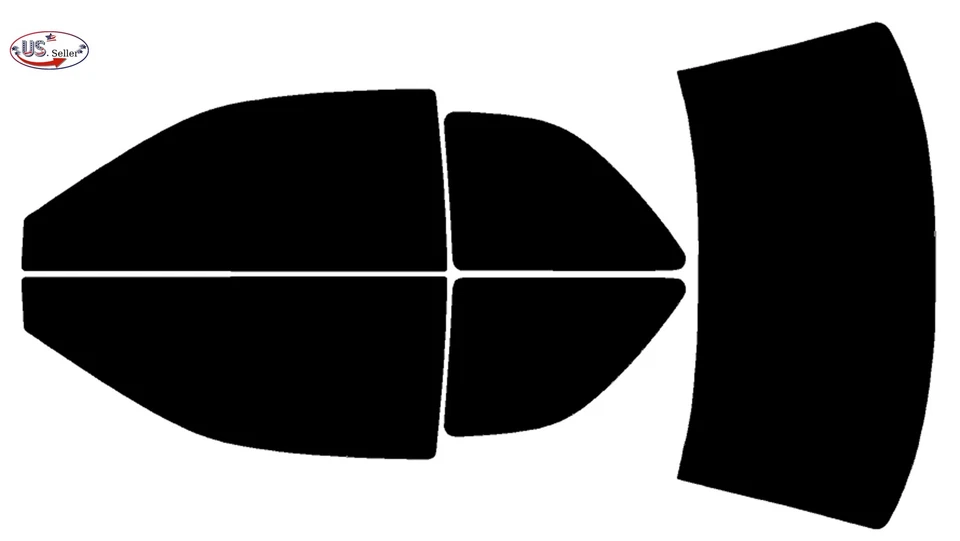 Kit de película de tinte de ventana de 2 capas precortada para Subaru Impreza 1998-2001 cupé de 2 puertas Foto 1 de 4