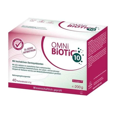 INSTITUT ALLERGOSAN DEUTSCHLAND OMNI BiOTiC 10 Pulver Beutel 200 G PZN 13584830 - Hochaktiver Darm-Symbiont