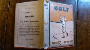 HENRY COTTON ON GOLF 1934 IN RARE DJ WITH WYTHENSHAW GOLF CLUB EPHEMERA - Imagen 1 de 6