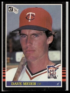 1985 Donruss #147 Dave Meier - Picture 1 of 2