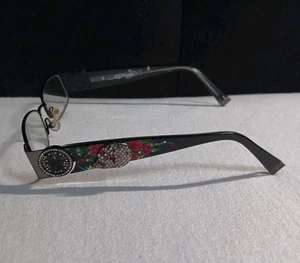 Monturas de gafas Ed Hardy EHO711 51-17-140 negras solo originales de colección - Imagen 1 de 9