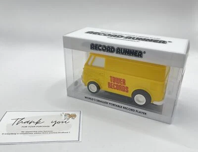 Record Runner Portable Record Player Stokyo Volkswagen TOWER RECORDS Limited - Photo 1/4