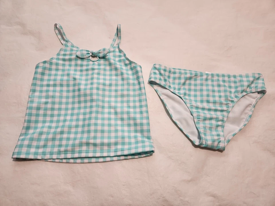 Nuevo con etiquetas Traje de baño Tankini de guinga Place para niños 2 piezas 14 niñas Foto 1 de 1