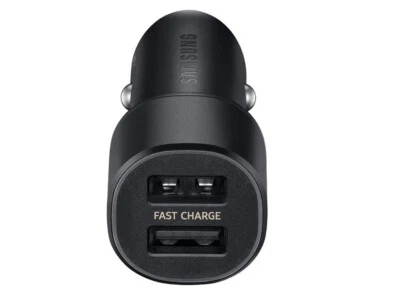 New Original Samsung Dual Port USB Fast Car Charger - Image 1 of 4
