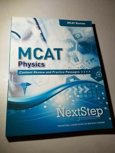 MCAT Physics: Content Review and Practice Passages by Next Step, NEW, 2017 - Picture 1 of 4