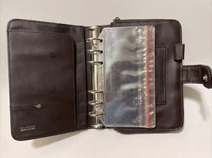 Mundi 6 Ringe Echtleder Braun Planer Organizer - Bild 1 von 7