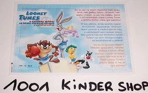 KINDER LOONEY TUNES GRIECHENLAND 2004 BPZ VARIANTE HR-H-SLO - Photo 1/1