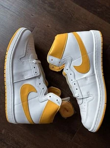 Nike Air Jordan Air Ship PE SP Shoes White University Gold DX4976-107 Men's 13 - Picture 1 of 7