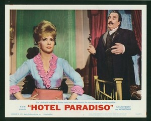 Hotel Paradiso original 1966 lobby card 11x14 Gina Lollobrigida Robert Morley