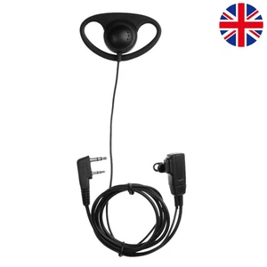 Useful D-Shape Earpiece Headset Accessories for Baofeng Kenwood Puxing TYT Radio - Zdjęcie 1 z 11