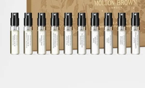 Molton Brown edt/edp .05oz TRIAL Vial CHOICE Leather,Rose,Pink,ORANGE,BLUEBELL - Picture 1 of 6