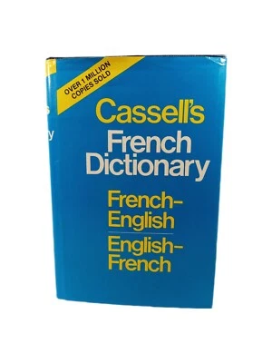  Cassell's French Dictionary (1962 HC w/ DUST JACKET) Collector Item - Image 1 of 4