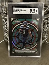 2022 Prizm Stained Glass -Kenneth Walker III Rookie Card SGC 9.5