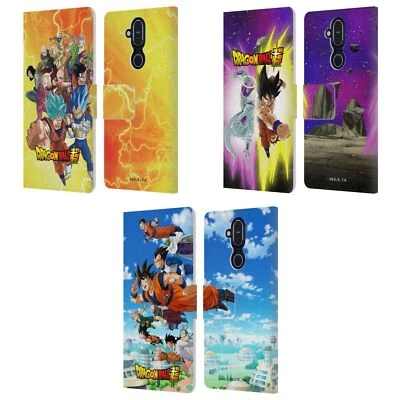 FUNDA LIBRO DE CUERO DRAGON BALL SUPER UNIVERSE SURVIVAL ARC PARA TELÉFONOS NOKIA Foto 1 de 4