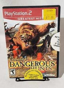 Cabela's Most Dangerous Hunts Replacement Case Only Sony Playstation 2 PS2 - Picture 1 of 3