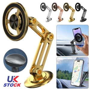 Universal Magnetic Mobile Car Phone Holder 360° Rotation Stand Mount Cradle New~ - Picture 1 of 16