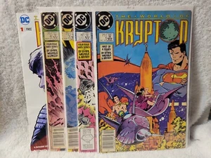 World of Krypton #1 2 3 4 completo (1987 2a serie) Byrne Mignola Simonson - Imagen 1 de 6
