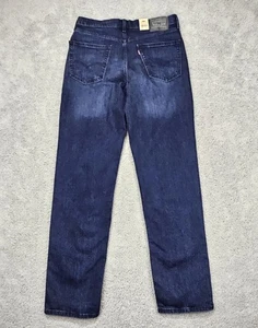 Levi’s 550 Relaxed Fit Stretch Jeans Dark Wash Men’s 34x36 (Tagged 36x36) NWT - Picture 1 of 12